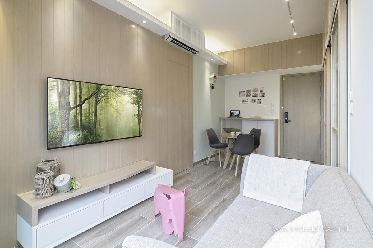 Wooden Wall pattern in Double Cove Starview Prime's Living Room